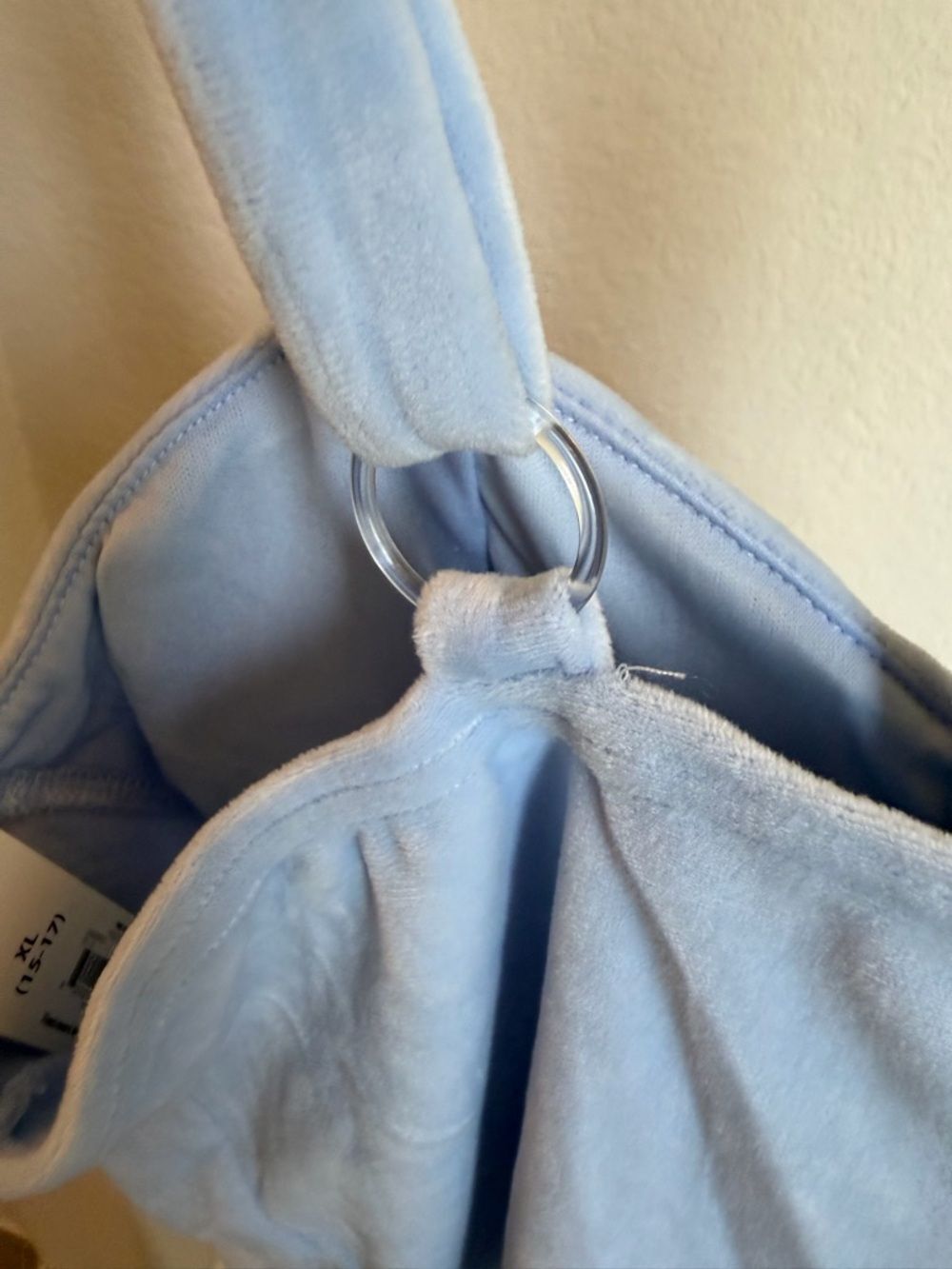 No Boundaries Pale Blue Bustier Top XL - Picture 3 of 6